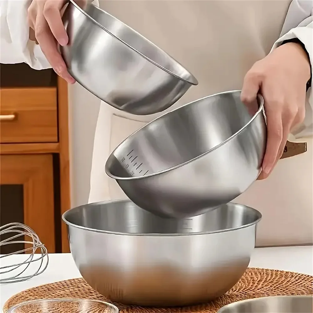 Home Cooking Cookbook - 2026 Stainless Steel Mixing Bowl Set