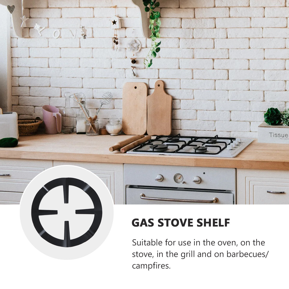 Pot Stove Stand Holder Pot Rac - огляд і ціна Home Cooking Gas
