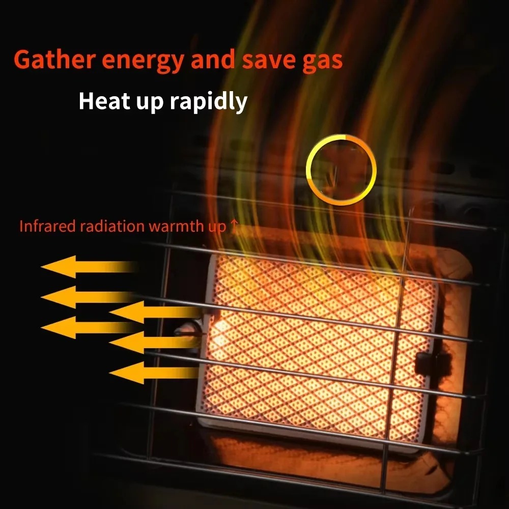 1.5KW Portable Gas Stove Heate - огляд і ціна Home Cooking Heater